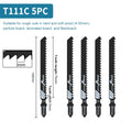 Premium T-Shank Jigsaw Blade Set - Multi-Material Cutting Kit for Wood, Plastic, and Metal - Compatible with Bosch/DEWALT/Makita