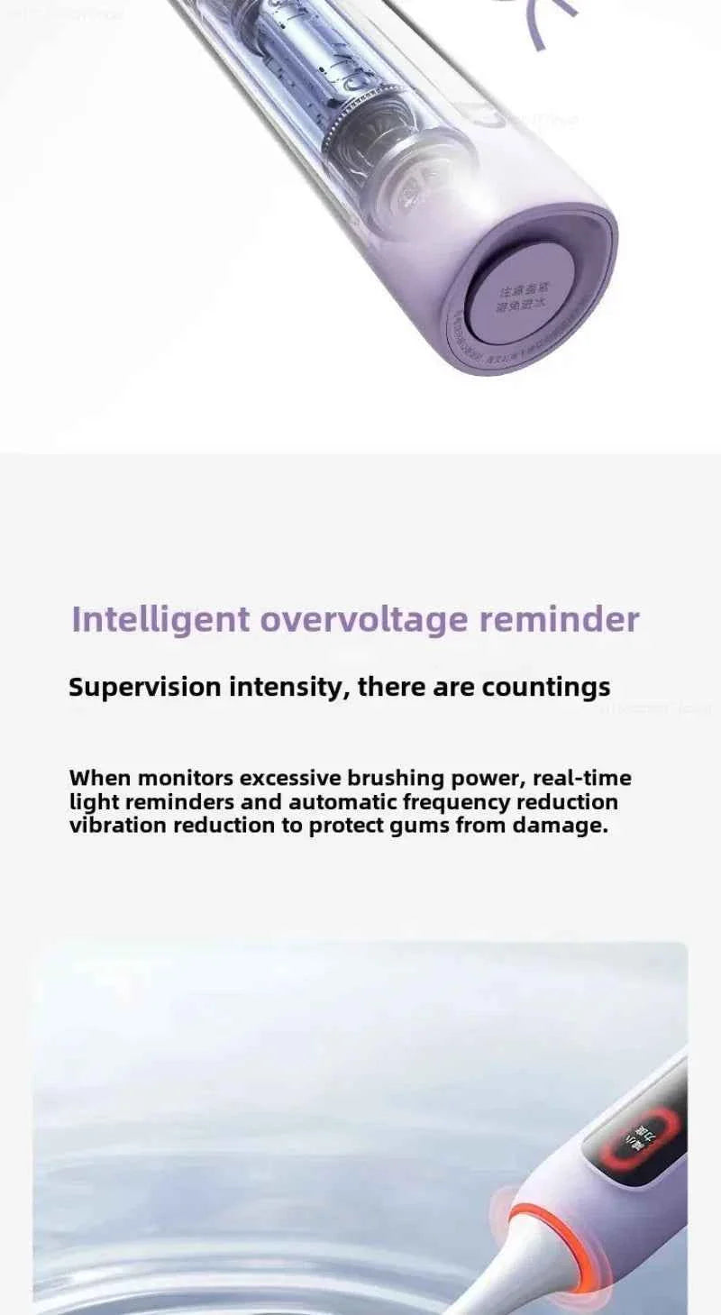 Mijia Sonic Sweep Vibration Electric Toothbrush Pro Intelligent Tooth Surface Recognition Digital Display Reminder