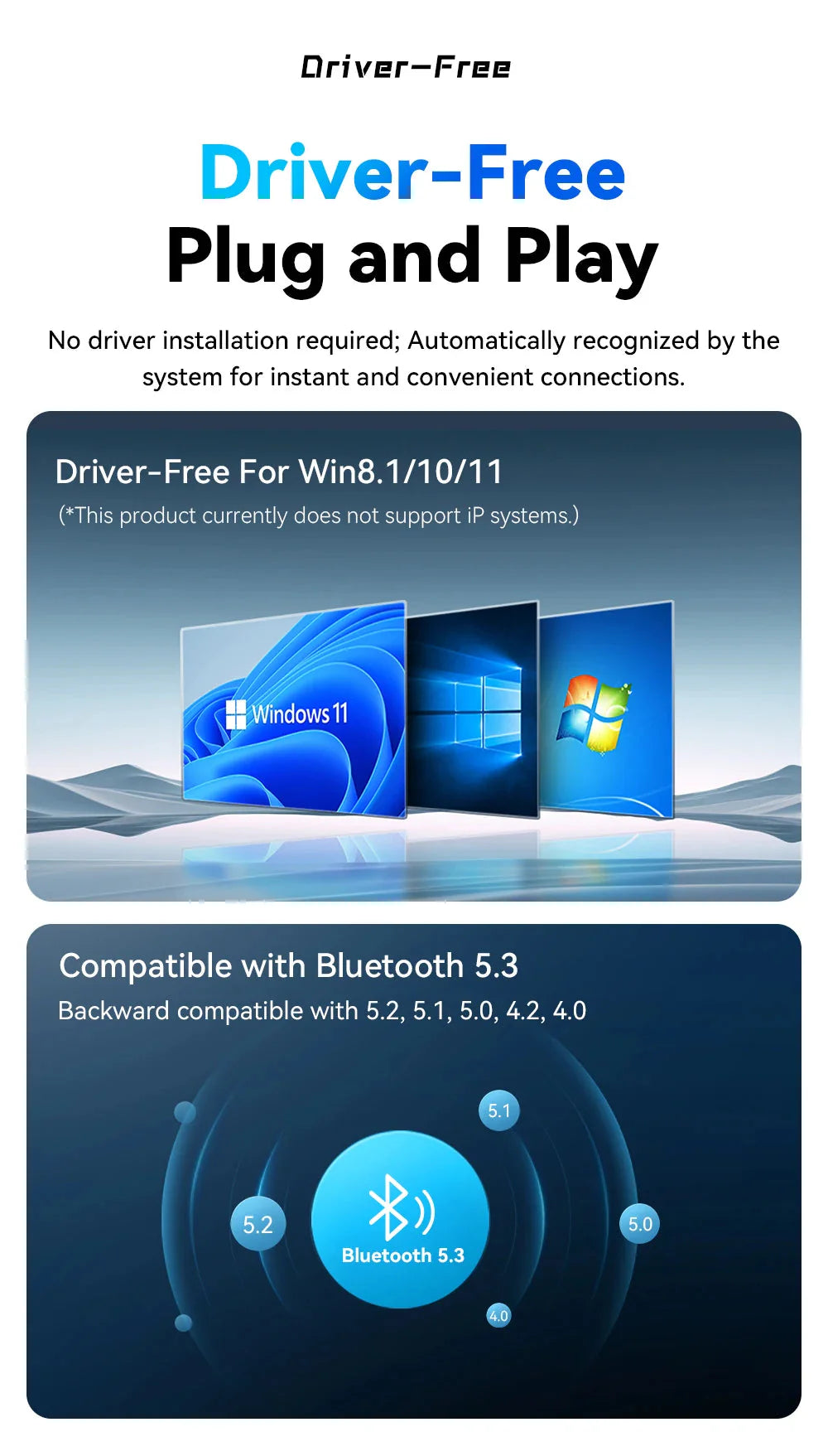 Essager USB Bluetooth 5.3 Adapter Aux Audio Receiver Transmitter For PC Speaker Laptop Wireless Mouse soundbox USB Transmitter