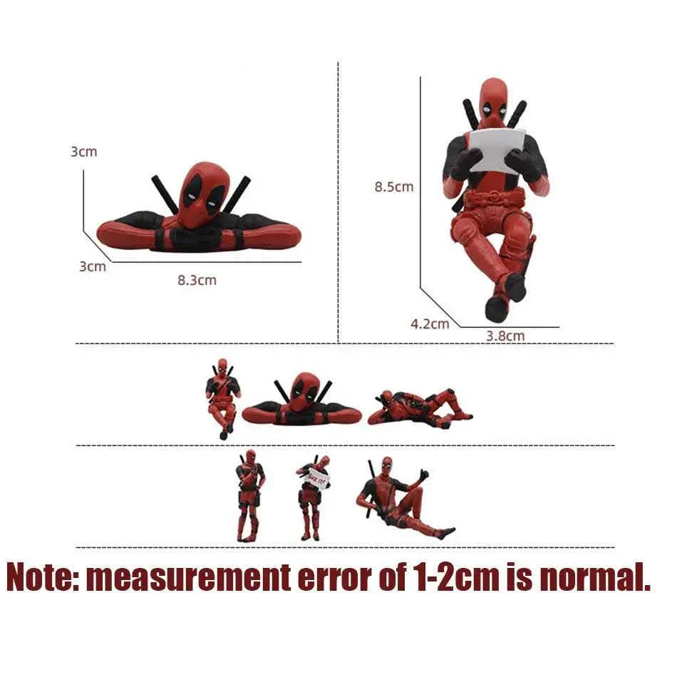 Deadpool & Wolverine Figure Deadpool 3 Figure Cool Cute Movie Figure Toy Doll Model Plush Decoration For Kid Birthday Gifts