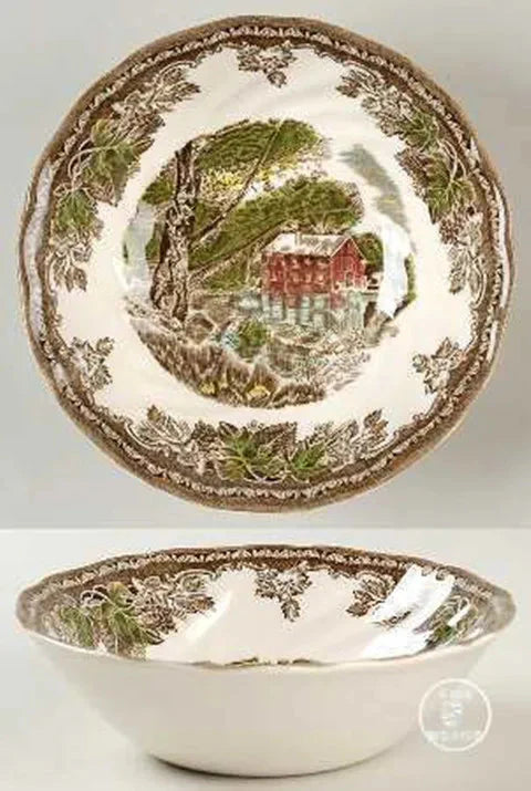 British Friendship Village series, decorative plates, Western food plates