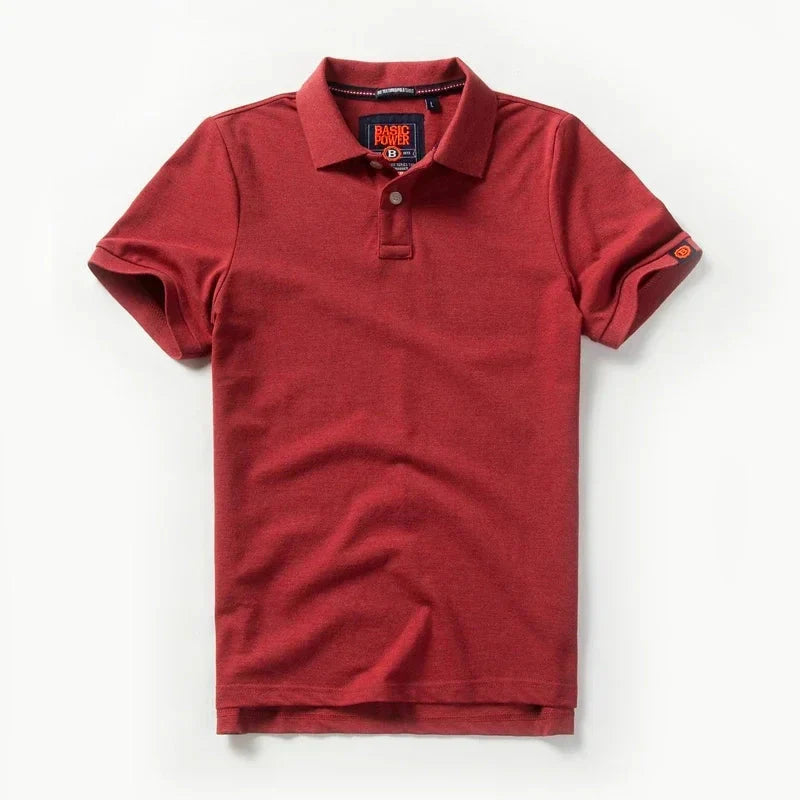 Shirts for Men 2023 autumn Men's clothing Short Sleeve tee Cotton Golf Shirts Mens Shirts and Blouses Simple polo-tshirt for men