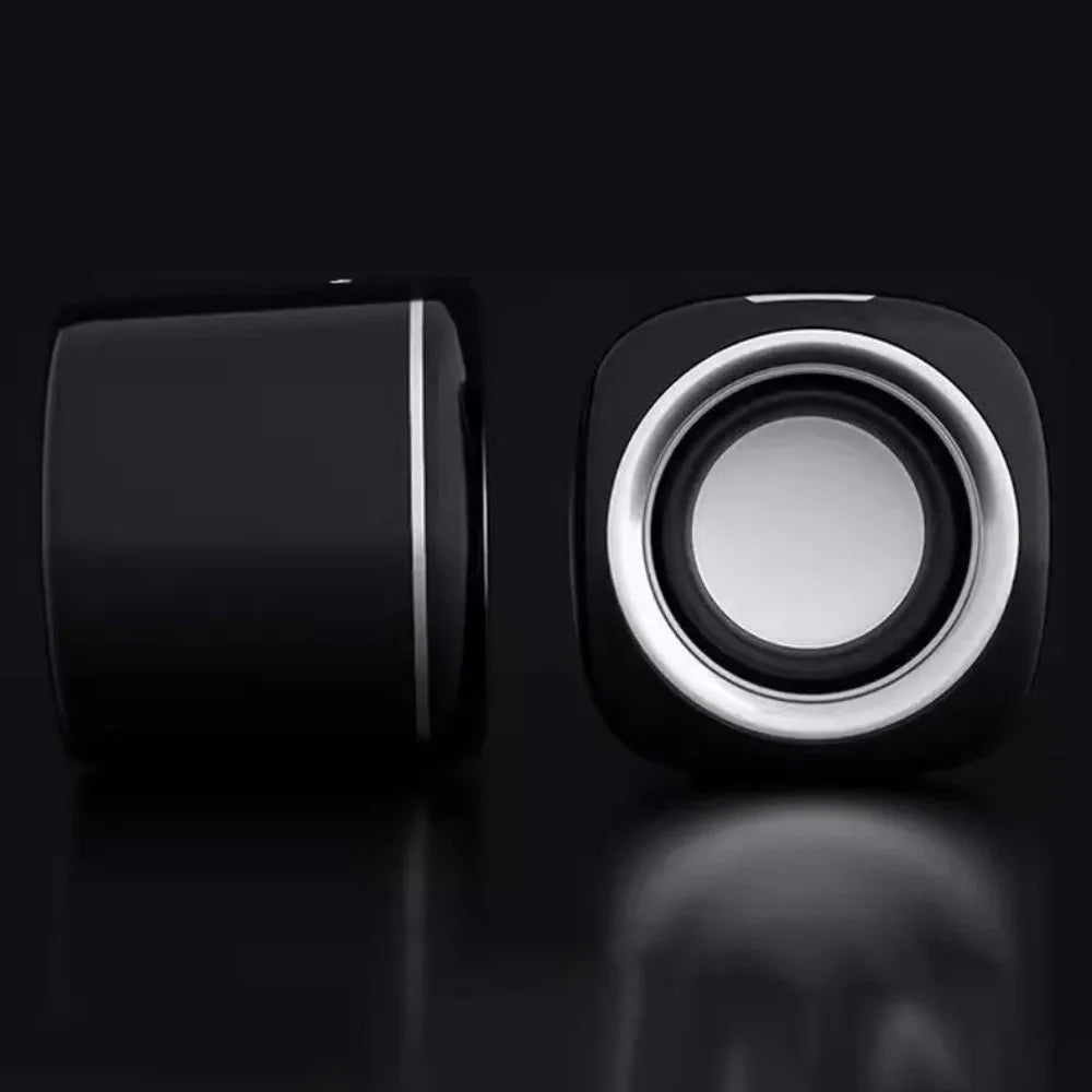 AUX Audio Speaker Wired High Volume 3.5mm Wired Small Speaker Stereo Portable Stereo Mini Speaker Phone/Pad/PC/Computer