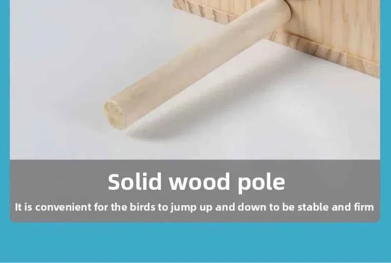 Hanging Bird Nests Breathable Hatching Bird's Wooden House Pet Supplies Swallow Finch Squirrel Small Birds Animals Nests Box