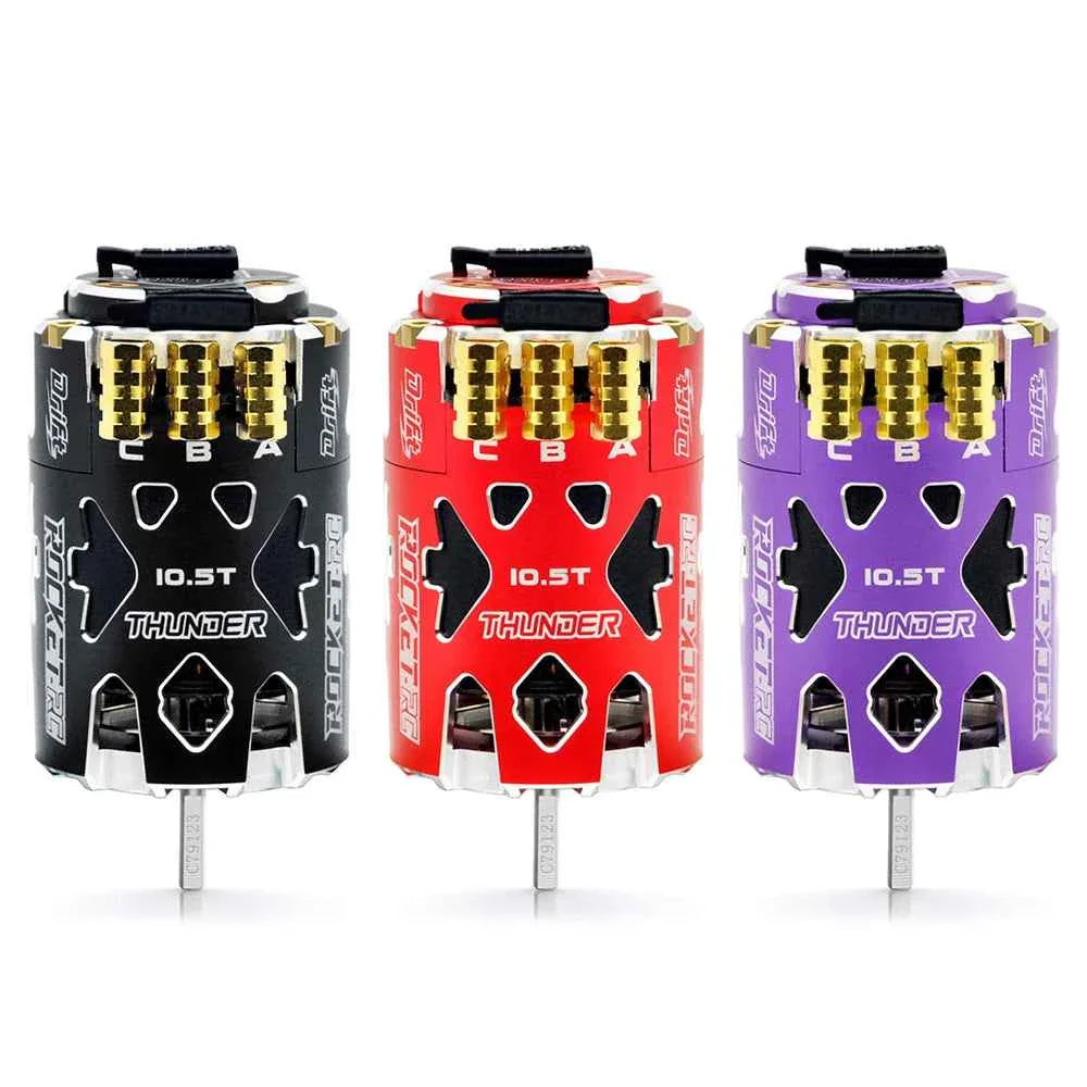 Rocket RC Brushless Motor Thunder 540 Sensored 10.5T 13.5T 3.175 mm Shaft for 1/10 RC Racing Drift Car Parts Surpass Hobby