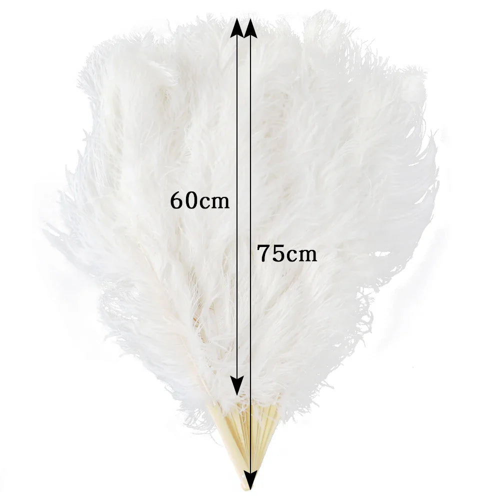 130CM Ostrich Feather Fans