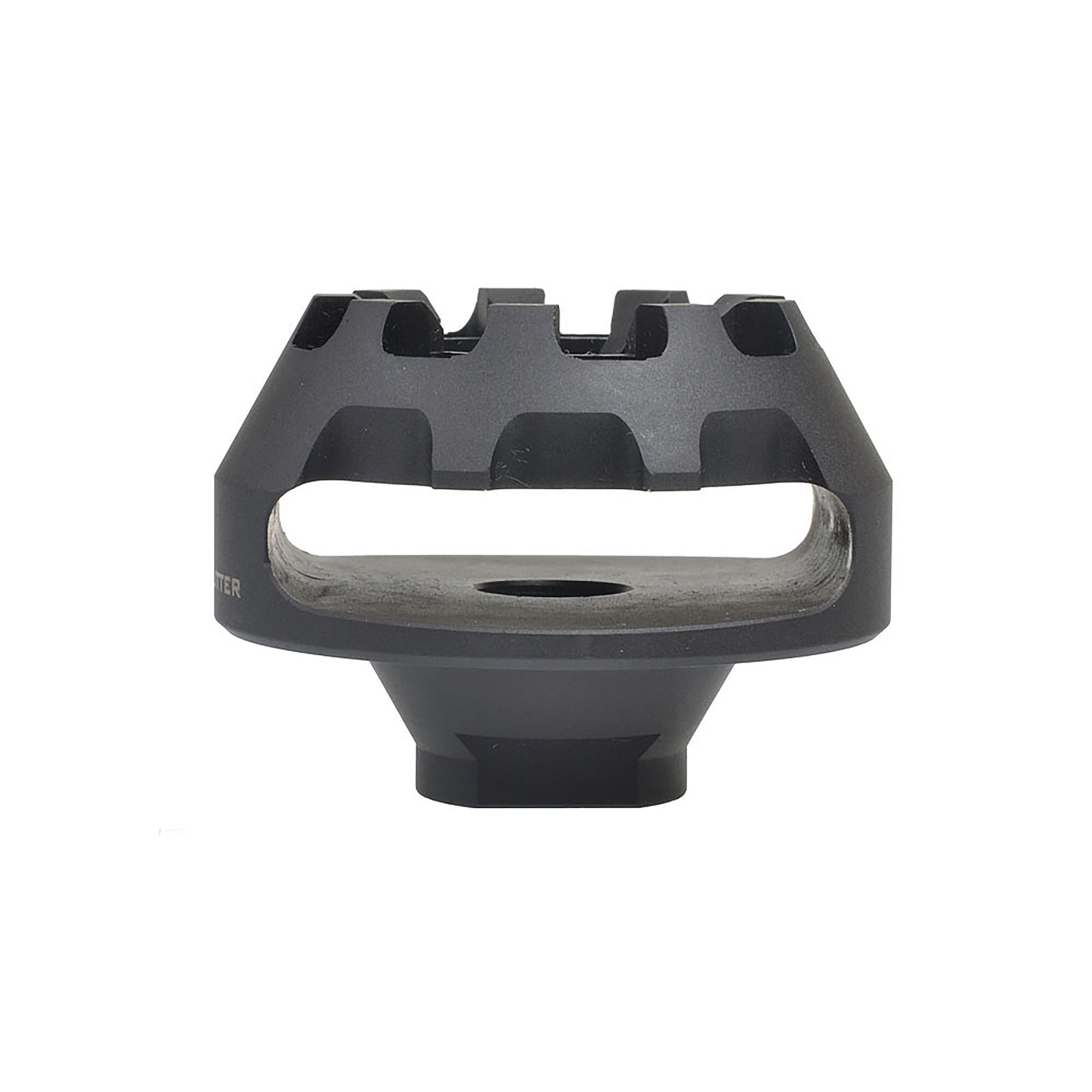 Cookie Cutter Muzzle Brake | Single Chamber Design to Eliminate Recoil Force | For AR/ AK pistols