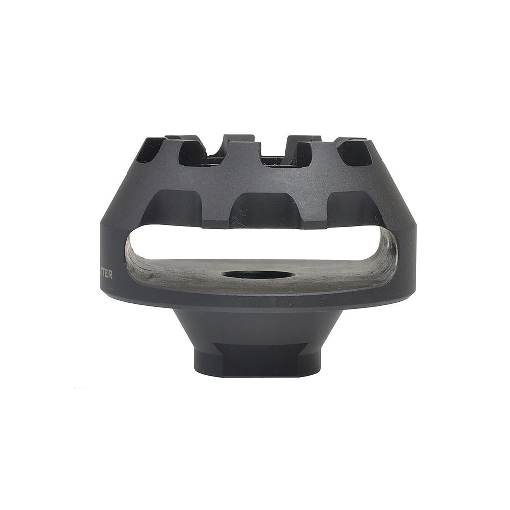 Cookie Cutter Muzzle Brake | Single Chamber Design to Eliminate Recoil Force | For AR/ AK pistols