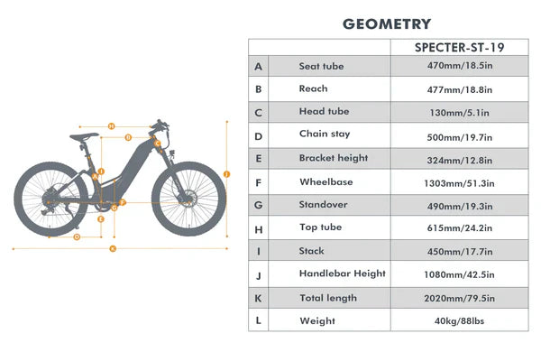 Eunorau SPECTER-ST 2.0 Electric Bike