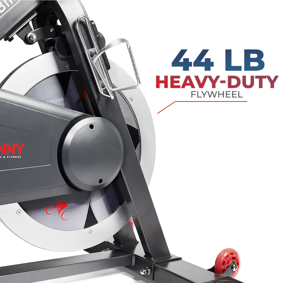 Premium Smart Magnetic Belt Drive Indoor Cycling Exercise Bike by Sunny Health and Fitness