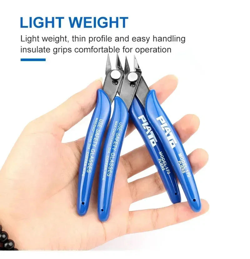 1/5/10/20pcs PLATO 170 Wishful Clamp DIY Electronic Diagonal Pliers Side Cutting Nippers Wire Cutter 3D Printer Parts