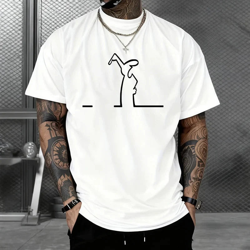 2025 High Quality Mens T Shirts 100 Percent Cotton Round Neck Short Sleeve Tees Summer Spring Casual Fashion Daily Wear