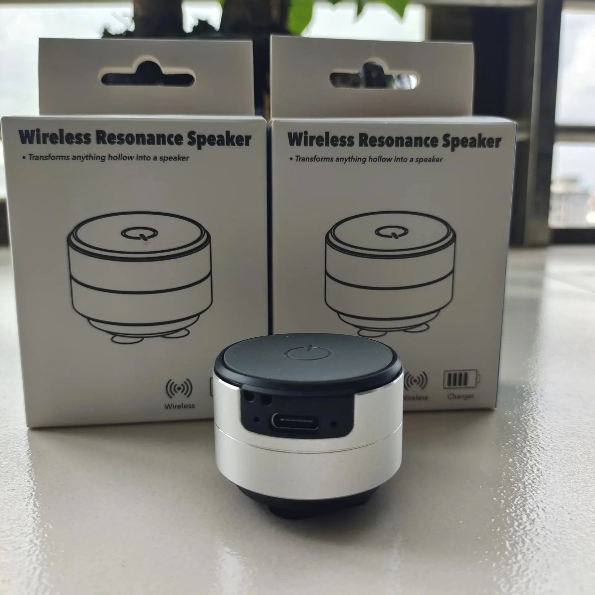 Bone Conduction Speaker Vibration Stereo Audio Digital TWS Wireless Smallest Speakers Dropshipping Mini Portable Metal Speaker