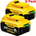For Dewalt 20V 8.4Ah Battery Pin DCB205 Hand Drill Electric Tool 18650 Lithium Battery Power Battery DCB206-2 DCB205-2 DCB205