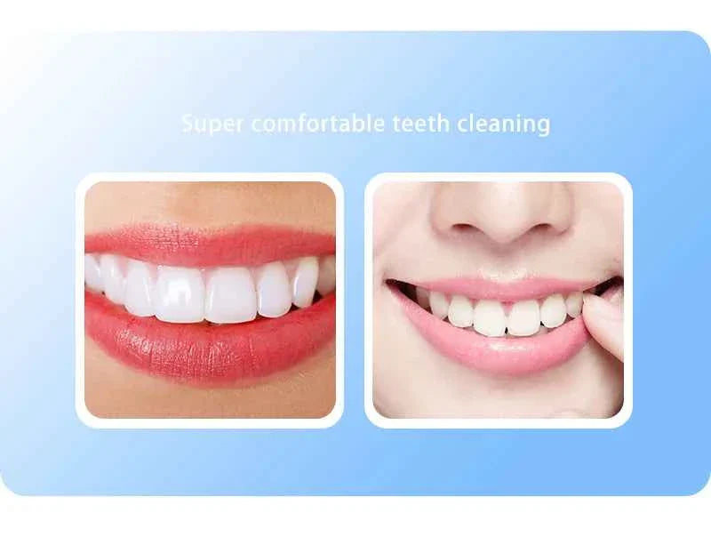 Morning Renewal -360 ° Rotating Electric Toothbrush, Adult Timer 5-mode Rechargeable Toothbrush, 4 replaceable brush heads elect
