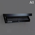 Solid Color Designer Shelf With Secret Compartment Concealed Floating Shelf Wall-Mounted Storage Solution Hidden Furniture