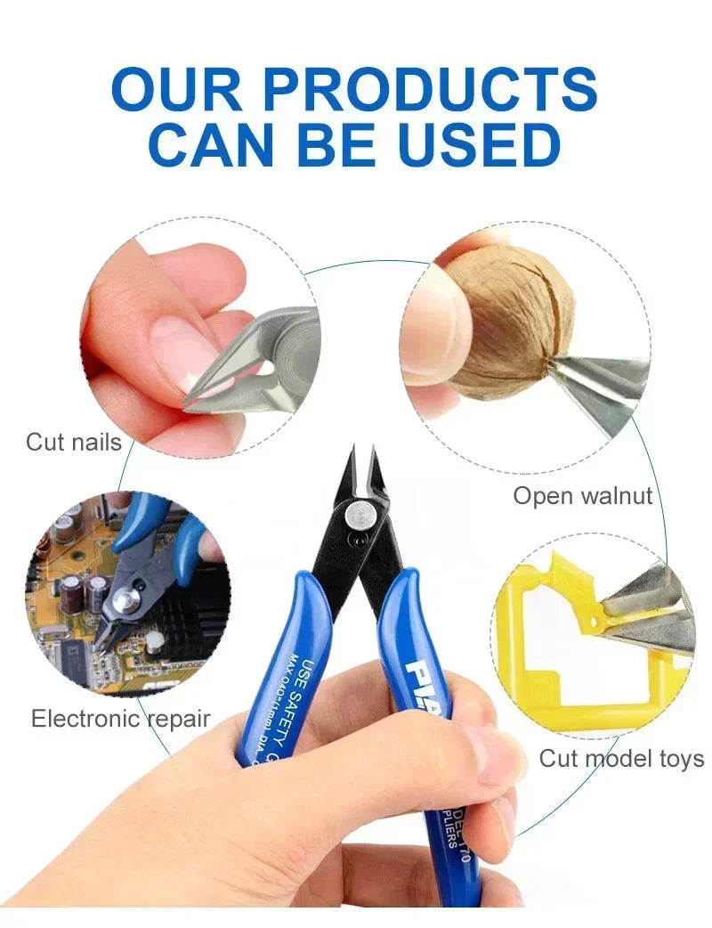 1/5/10/20pcs PLATO 170 Wishful Clamp DIY Electronic Diagonal Pliers Side Cutting Nippers Wire Cutter 3D Printer Parts