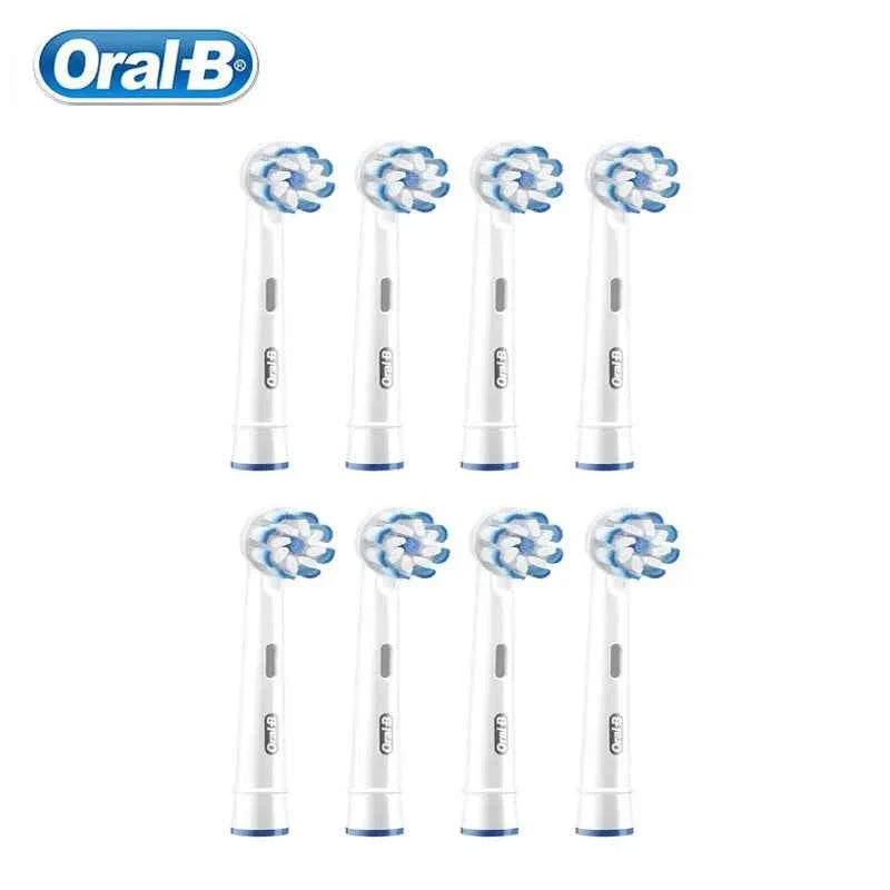 Oral-B EB60 Sensi Ultrathin Replacement Electric Toothbrush Heads Clean Care Sensitive Original Tooth Brush Refill 1-12 pcs