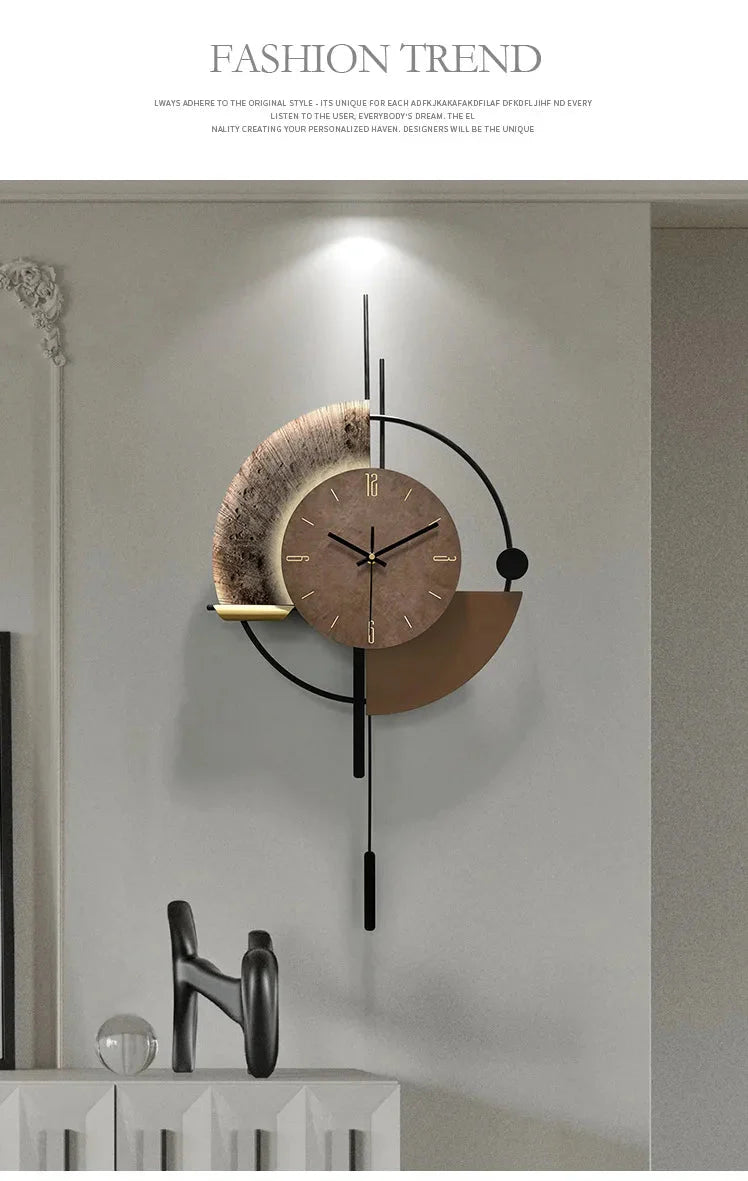 Voice Control Artist of Life Optional Luminous House Clock
