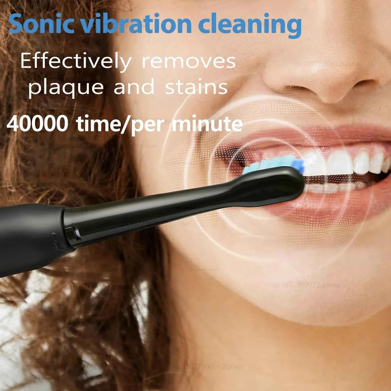 Sonic Electric Toothbrush for Adults Electronic Tooth Brush With Timer Rechargeable Electric Toothbrush with 8 Brush Heads