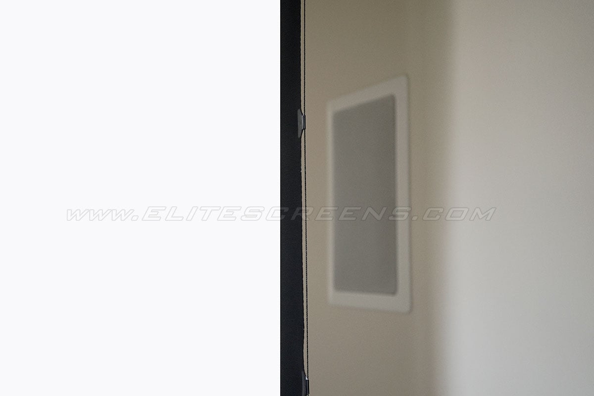 Elite Screens Saker Tab-Tension AcousticPro UHD Series Projector Screen