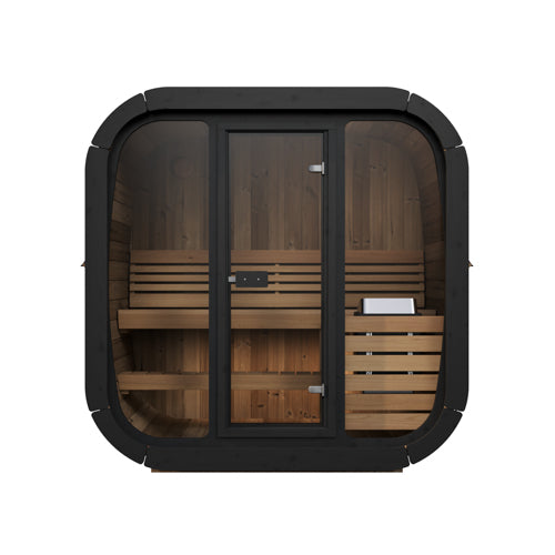SaunaLife Model CL4G Cube-Series Outdoor Home Sauna Kit