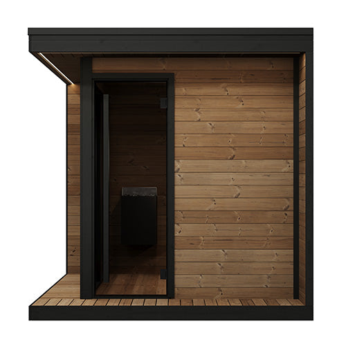 SaunaLife GL6 Outdoor Sauna Kit - Garden Luxury-Series Up to 6 People