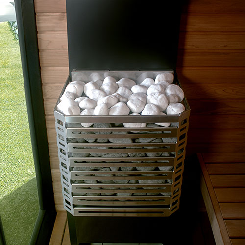Saunum Air L 13 Sauna Heater with Climate Equalizer - 13kW
