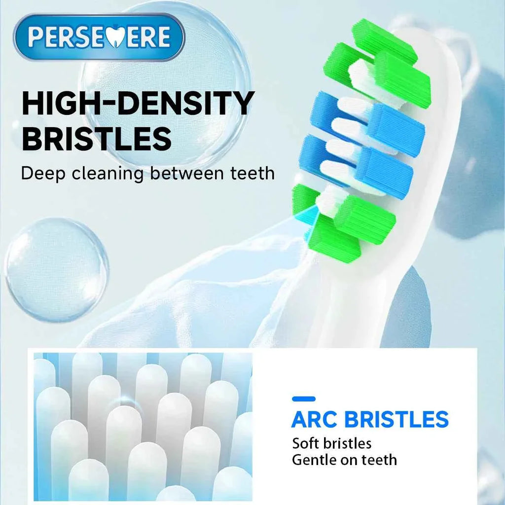 4/8pcs Replacement Toothbrush Heads Compatible with Philips Sonicare Soft Replacement Electric Brush Head 4100 6500 6100 7500 5