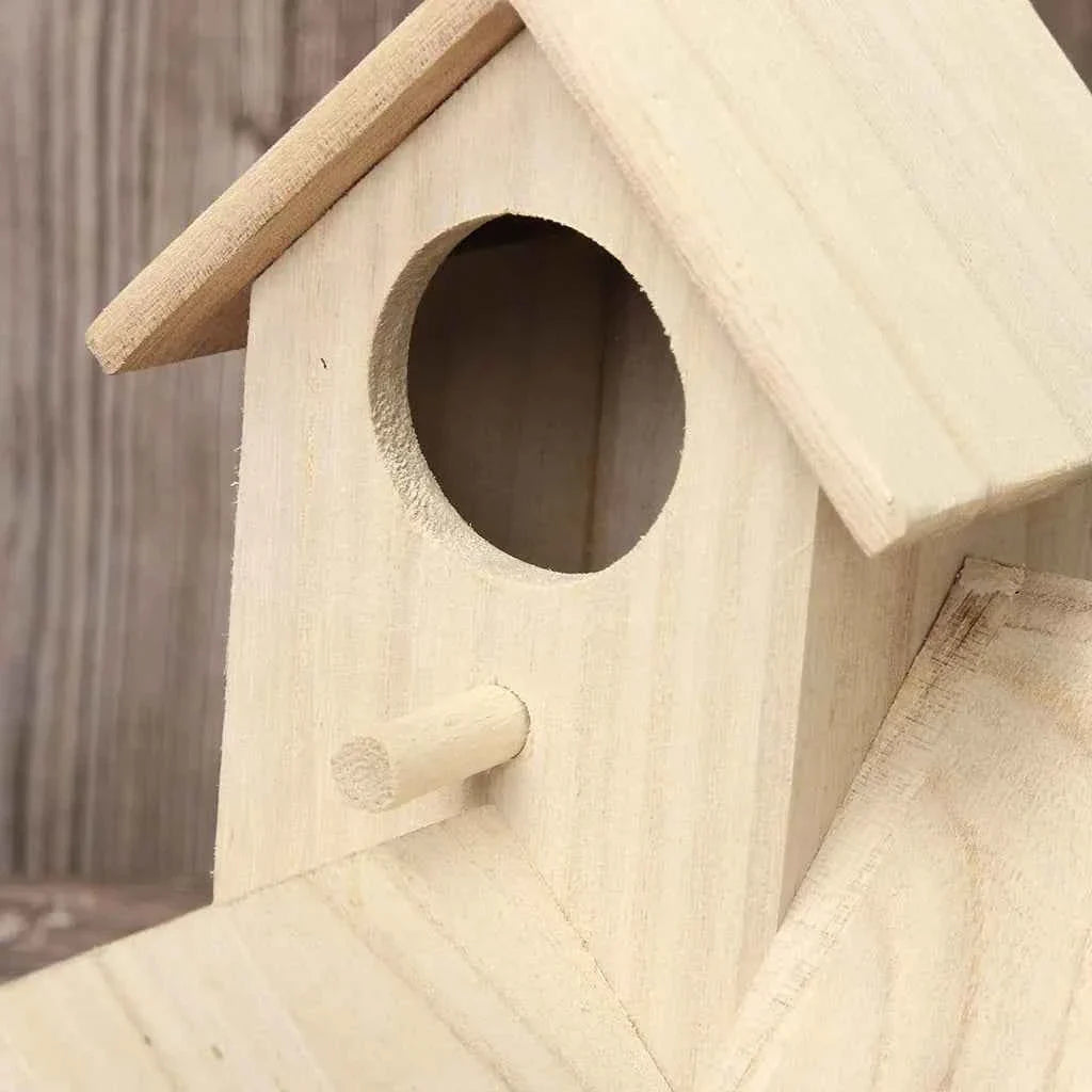 Wooden Bird Houses Bluebirds Home Small Bird House For Outside Garden Unfinished Bird Houses To Paint For Bird Watching