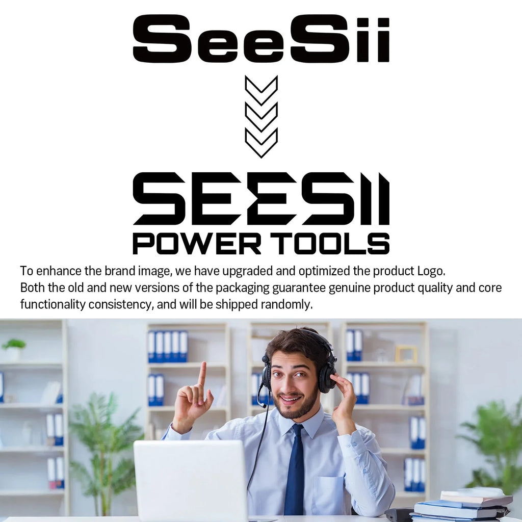 Seesii 2 in 1 Cordless 6" 8'' Pole Saw Mini Chainsaw Power Electric Polesaw Chain Saw with Extension Pole for Tree Trimming