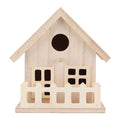 Outdoor Wooden Bird House Nests Hanging Birds Parrots Resting Breeding Box Decoration Pet Products For Bird Nests Breeding