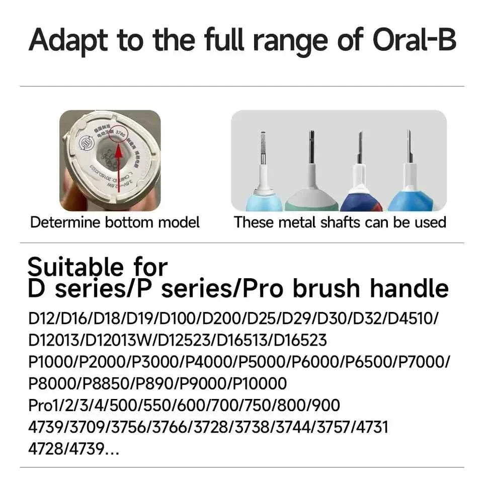For Oral-B Sonic Electric Toothbrush Fit Advance Power/Pro Health/Triumph/3D Excel/Vitality 4/8/16pcs Replacement Brush Heads