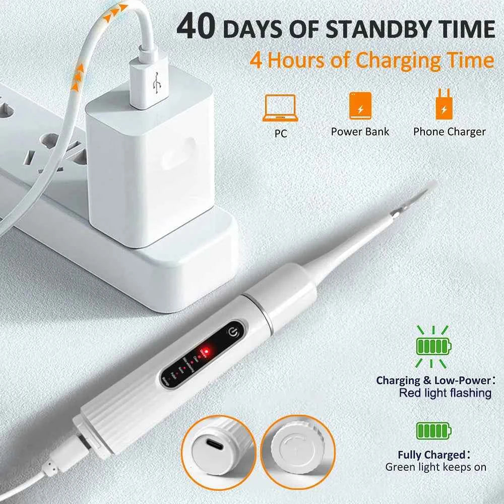 Sonic Electric Toothbrush -  home portable calculus removal care and toothbrush tool