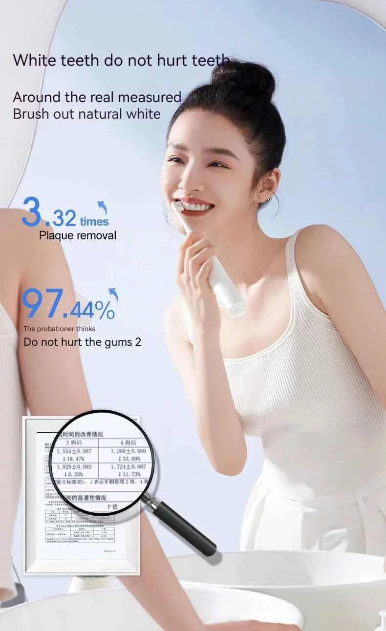 SOOCAS X3S Sonic Electric Toothbrush 180 Days Battery Life Smart Ultrasonic Tooth Brush Cleaner Adult Automatic IPX8 Waterproof