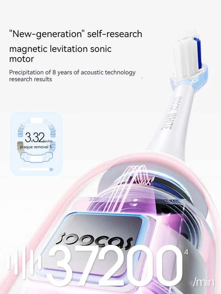 SOOCAS X3S Sonic Electric Toothbrush 180 Days Battery Life Smart Ultrasonic Tooth Brush Cleaner Adult Automatic IPX8 Waterproof
