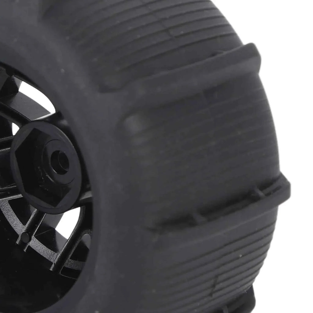 RC Beach Tires 1/14 1/16 1/18 Universal Rubber Plastic Good Grip Strong Cushioning RC Car Desert Wheels RC Desert Wheels