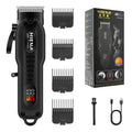 Professional Barber Electric Hair clipper LED display screen UBS charging Trimmer Powerful electric hair clipper trimmer tool