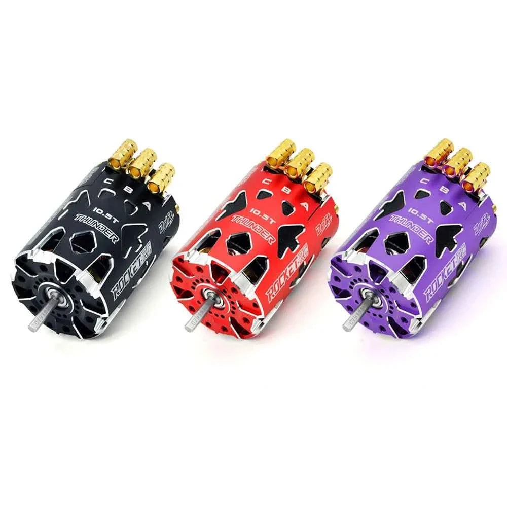 Rocket-RC Thunder 540 Sensored Brushless Motor 10.5T 13.5T 2-3S 3.175 mm Shaft for 1/10 RC Racing Drift Car Parts Surpass Hobby