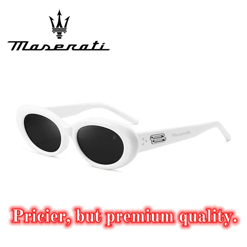 MASERATI Sunglasses New Fashion goggles Stylish Unframed Metal rimmed Shades for Men Women Cool Pose Trendy Design 10785