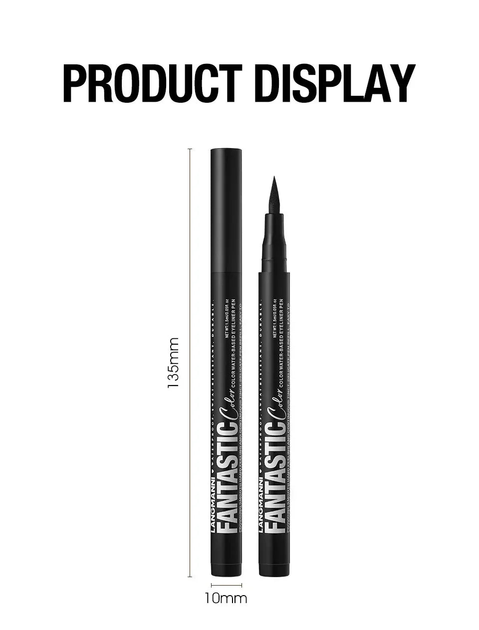 Red Wine Black Waterproof Eyeliner Pencil Untra-fine Liquid Eye Liner Pen Quick Dry Long Lasting Non Smudge Makeup Cosmetics
