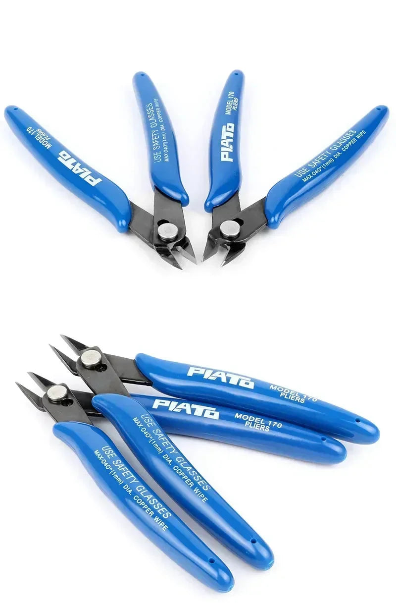 1/5/10/20pcs PLATO 170 Wishful Clamp DIY Electronic Diagonal Pliers Side Cutting Nippers Wire Cutter 3D Printer Parts