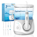 Home Water Flosser, 10 Adjustable Pressures,600 ml Large Capacity,6 Home Nozzles Professional Oral Irrigator for Teeth Clean