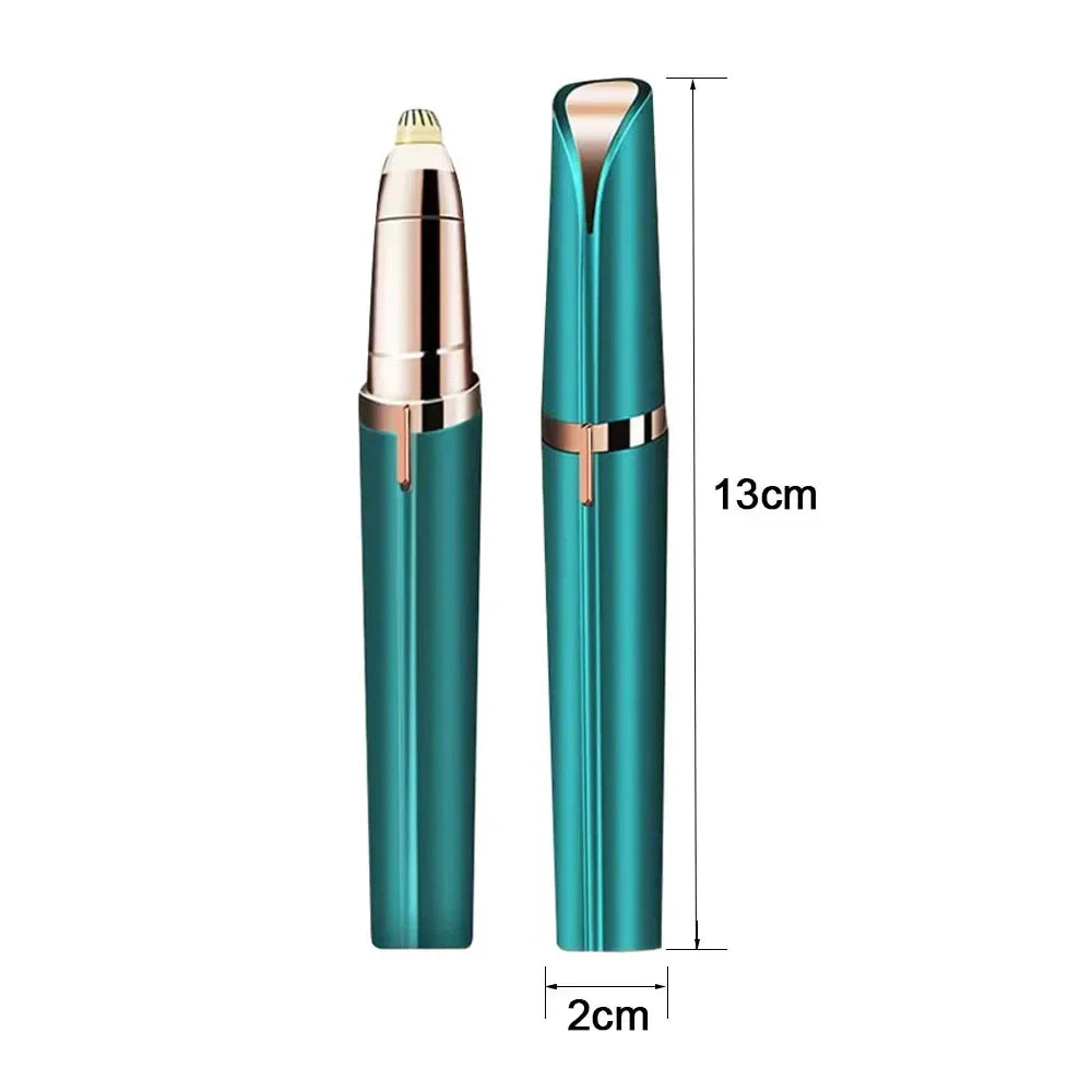 Electric Eyebrow Trimmer USB Charger Security Hair Removal Eye Brow Epilator Shaper Shaver Painless Razor Facial Hair Remover