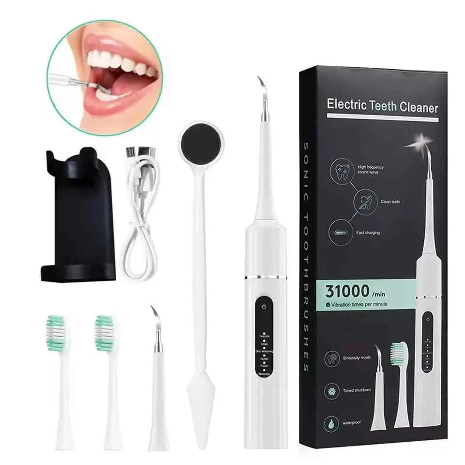 Sonic Electric Teeth Cleaner Dental Calculus Remover Whitening Waterproof Tartar Oral Care Sonic Toothbrush