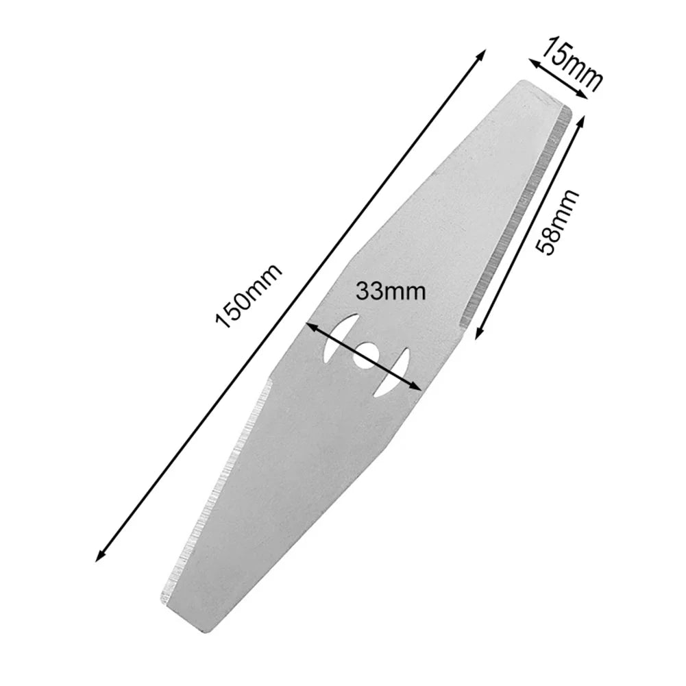 150 mm 40 Teeth Metal Grass Trimmer Heads Blade Replacement Weed Eater Saw Blade Lawn Mower Fit Accessory for Garden Power Tool