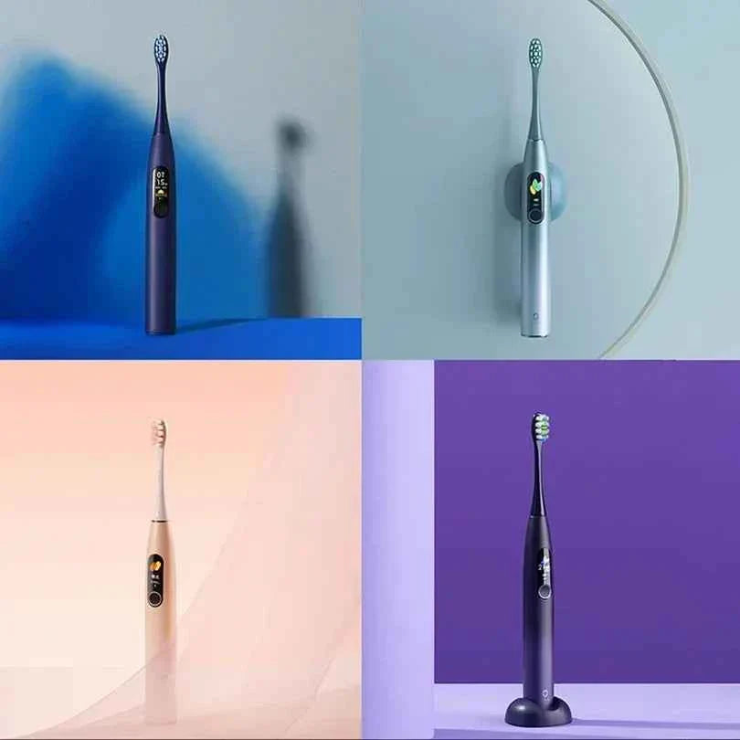 Oclean X Pro Sonic Electric Toothbrush Whitening Teeth Vibrator Wireless Charge 40 Days Works Smart APP Ultrasonic Check QH2