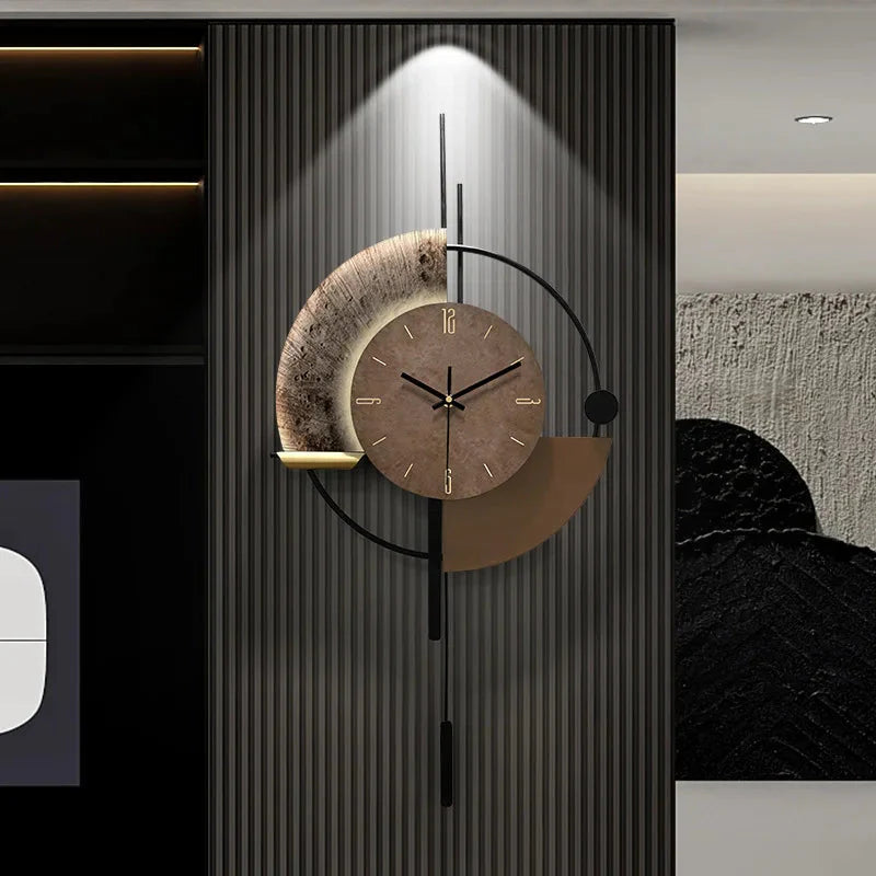 Voice Control Artist of Life Optional Luminous House Clock