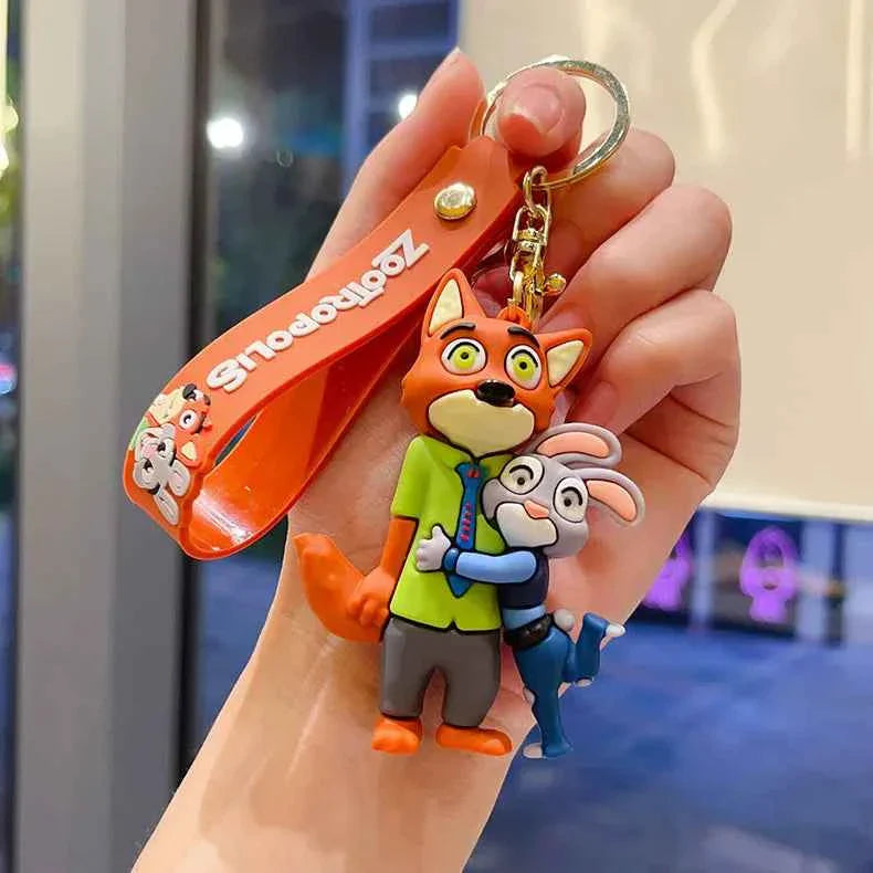 Zootopia Theme Party Supplies Nick Judy Birthday Decoration Balloon Set Tableware Kit Banner Plates Gifts Bags Keychains Sticker