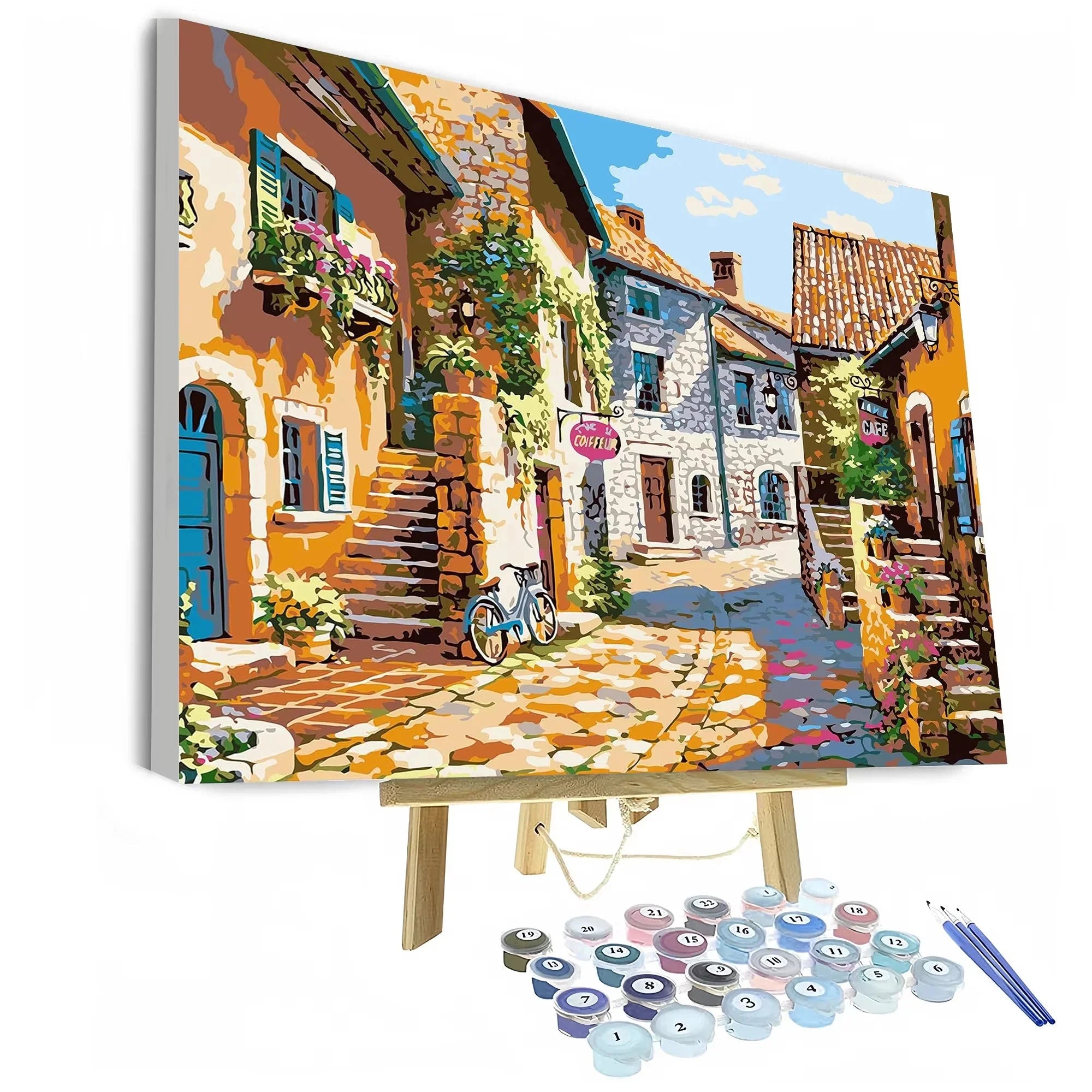 Paint by Numbers Kit for Adults，children，Beginner to Advanced NumberOil Paintin ，Home Decor ，DIY Art Scenery Oil Paintin
